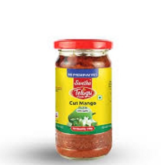 

TELUGU FOODS CUT MANGO PICKEL 300 GR