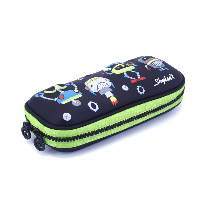 

gk Tempat Pensil 3D Anak Sekolah Karakter Timbul Lucu Kotak Alat Tulis Hardcase