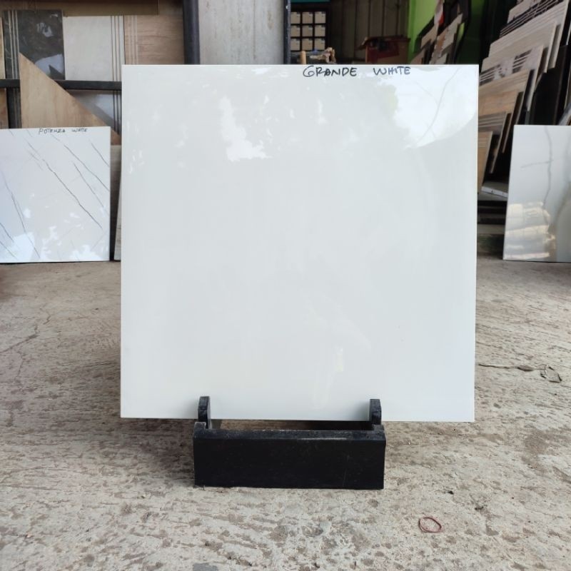 Granite lantai 60x60 putih polos kw1