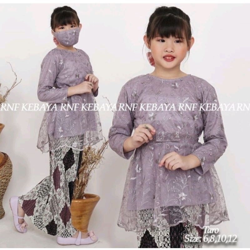 SW17YW Setelan Anak RNF / Kebaya Pesta Anak l Kebaya Modern / Kebaya Cantik