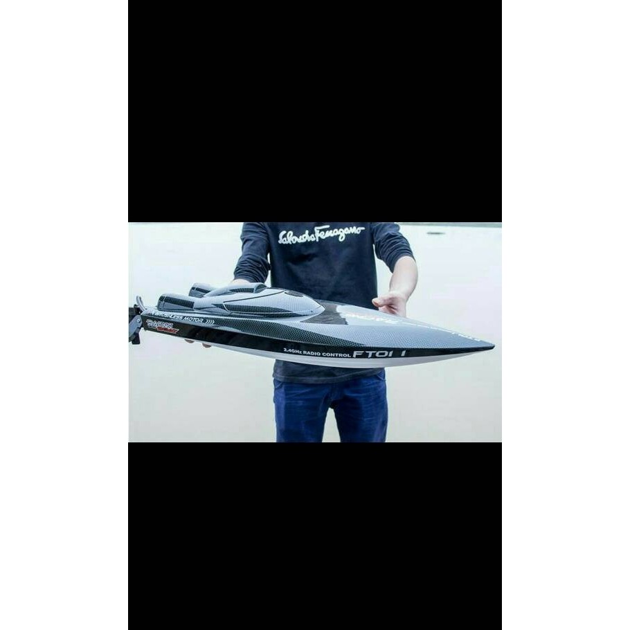 RC Boat Feilun FT011 FT01 1 Brushless Water Cooling 50km/h Speed Boat Kelas Hobby Rc Kapal Laut