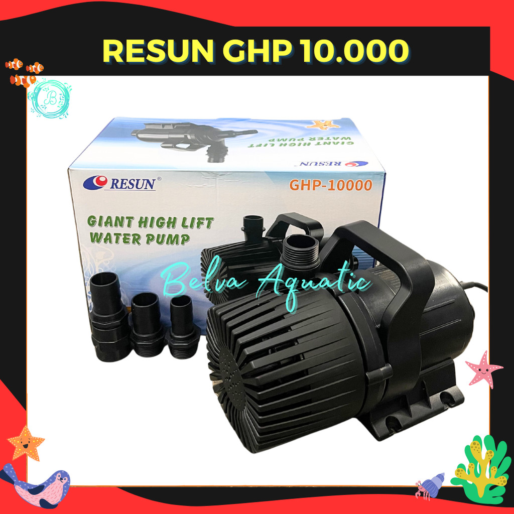 esun GHP 10000 Pompa Kolam Besar Pompa Air Celup Aquarium Kolam 250 Watt