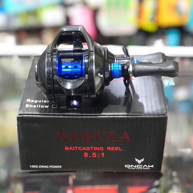 Reel BC NEBULA Regular Ratio 8.5:1 (Handle Kanan)