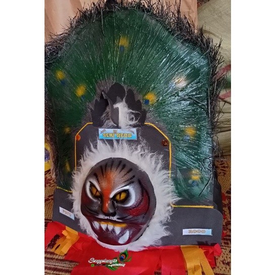 "Topeng Reog Ponorogo Asli: Reog Mini Anak dari Bahan Spon