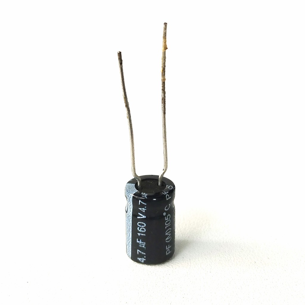 Kapasitor Elco 4,7uf - 160v 4,7uf160v 4,7uf/160v Capacitor 4.7uF