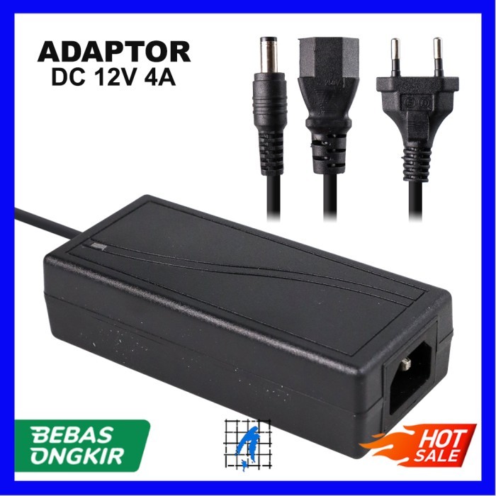 Power Adaptor LED Strip Monitor DC 12V 6A