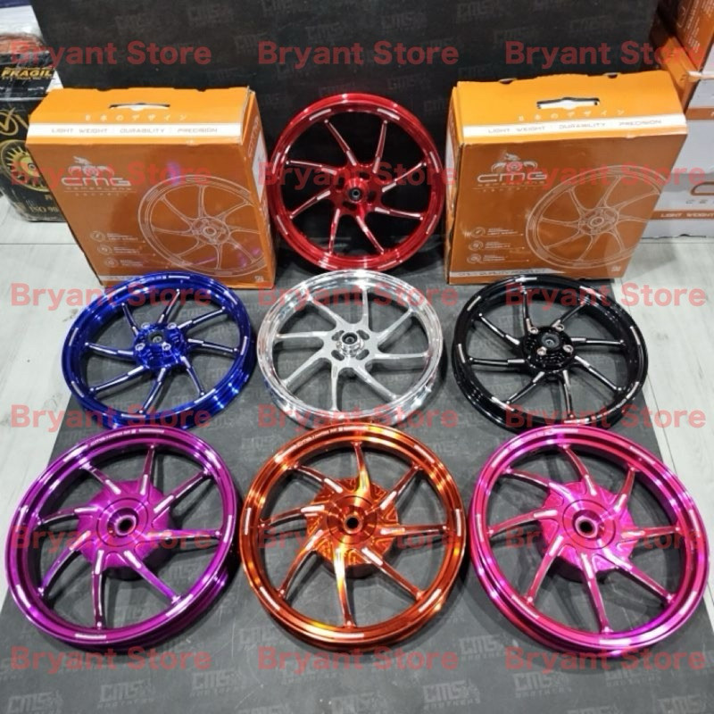 VELG CMG MG801 ORIGINAL AK88 185x14 215x14 PALANG 8 M8 VARIO 110 125 150 160 CBS BEAT SCOOPY SPACY G
