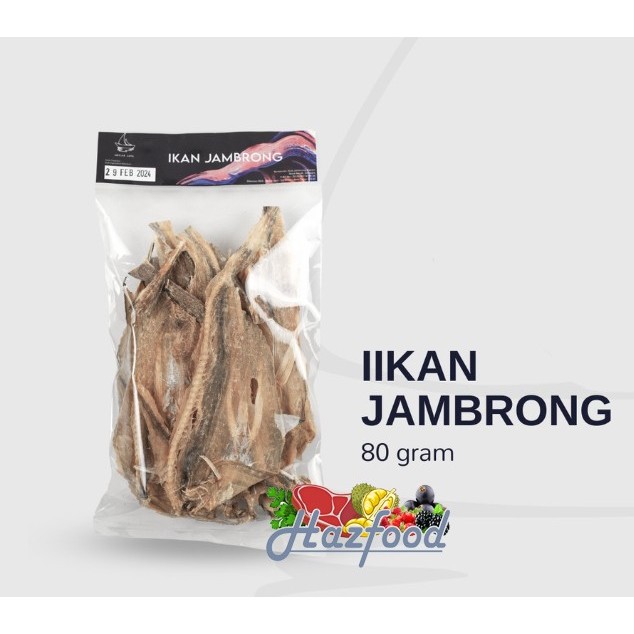 

Ikan Asin Jambrong Kering Mentah 80 Gram