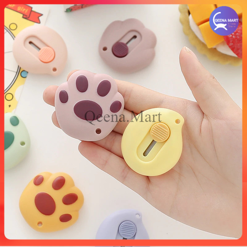 

Pisau Cutter Mini Pemotong Kertas Desain Cat Paw - OL-6101