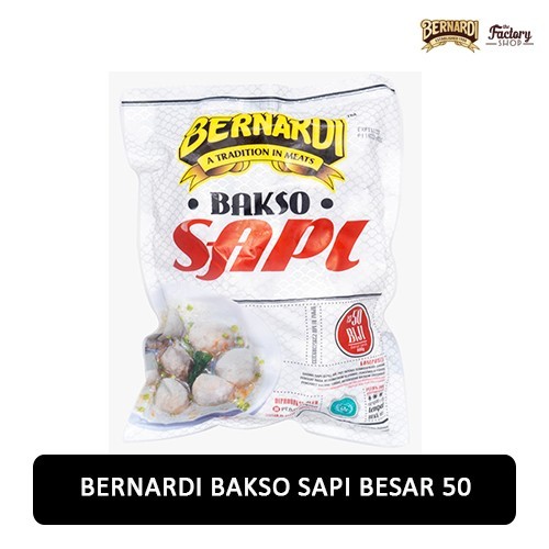 

BERNARDI BAKSO SAPI BESAR 50 BIJI