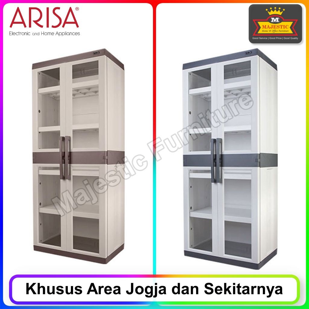 Lemari Pakaian Plastik Arisa CA 602 Jogja
