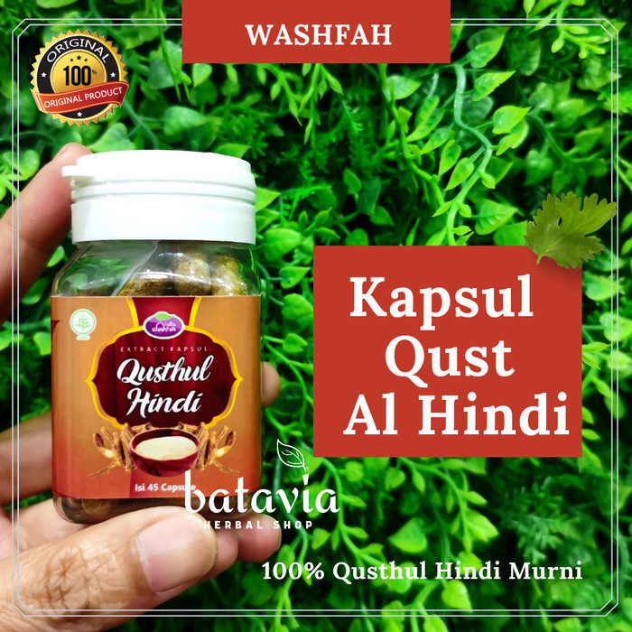 

kapsul qusthul hindi qust al hindi 45 kapsul qust al bahri - Washfah 45kps