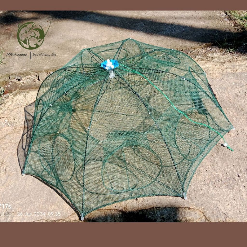 bubu payung jaring ikan 8 lubang