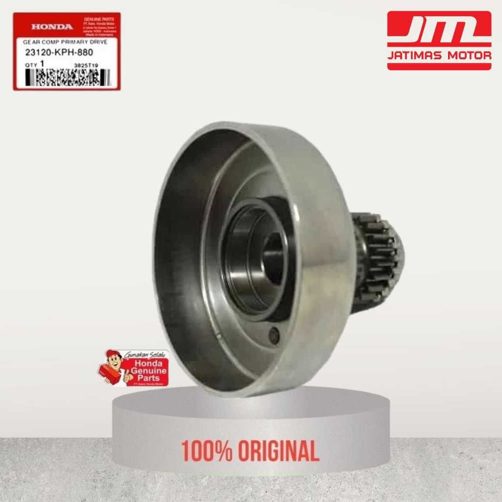 23120-KPH-880 Lonceng Mangkok Kampas Ganda Karisma Supra X 125 Batman