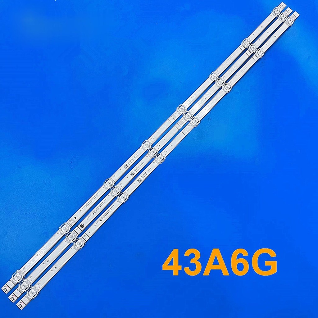 3pcs LED 43A6G 43A6H 43A6GV 43A7GV 43R7G5 43R6E4 HD425Y1U71-TOL2+2020092801+SVH430AG9 T0L2 210527 CR