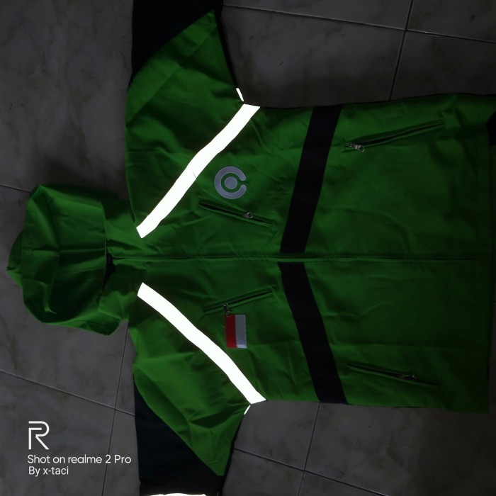 ✨BISA COD✨ -jaket gojek super garuda - Hijau, XXL