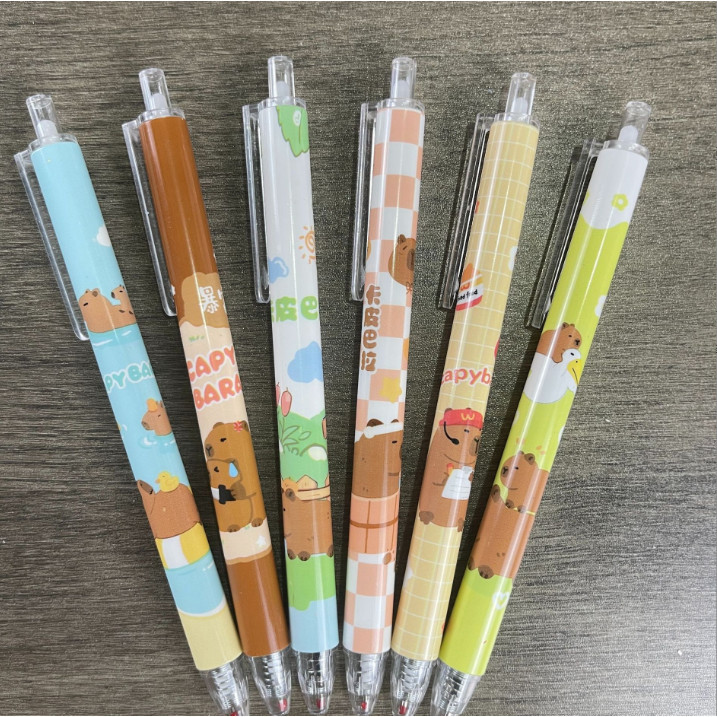 

HFM - Pulpen gel cetek labubu sanrio capy lucu