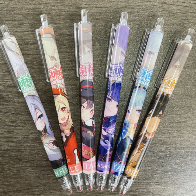 

HFM - 10pcs Pulpen gel labubu sanrio lucu