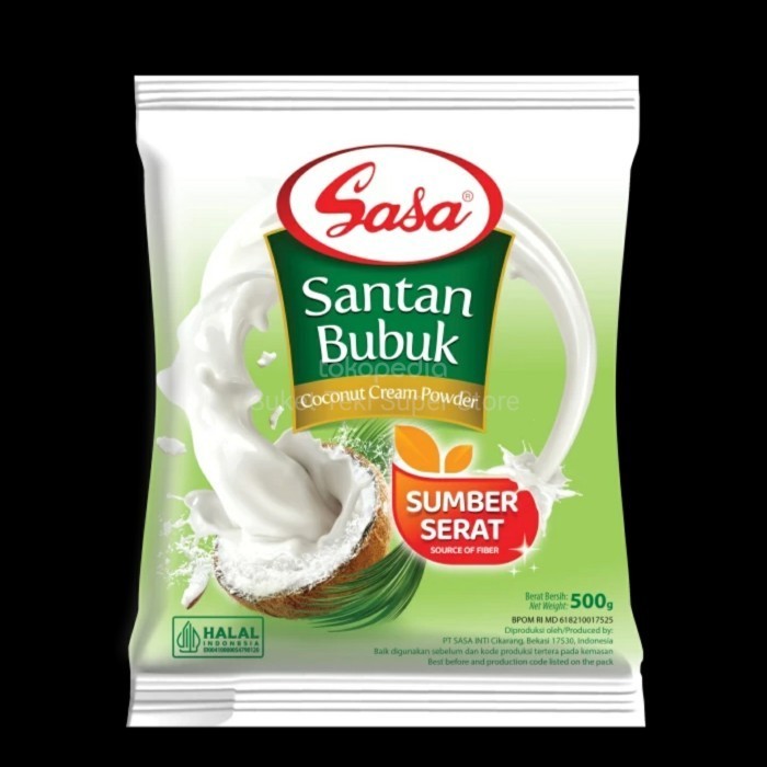 

vv Sasa Santan Bubuk 500gr Coconut Cream Powder
