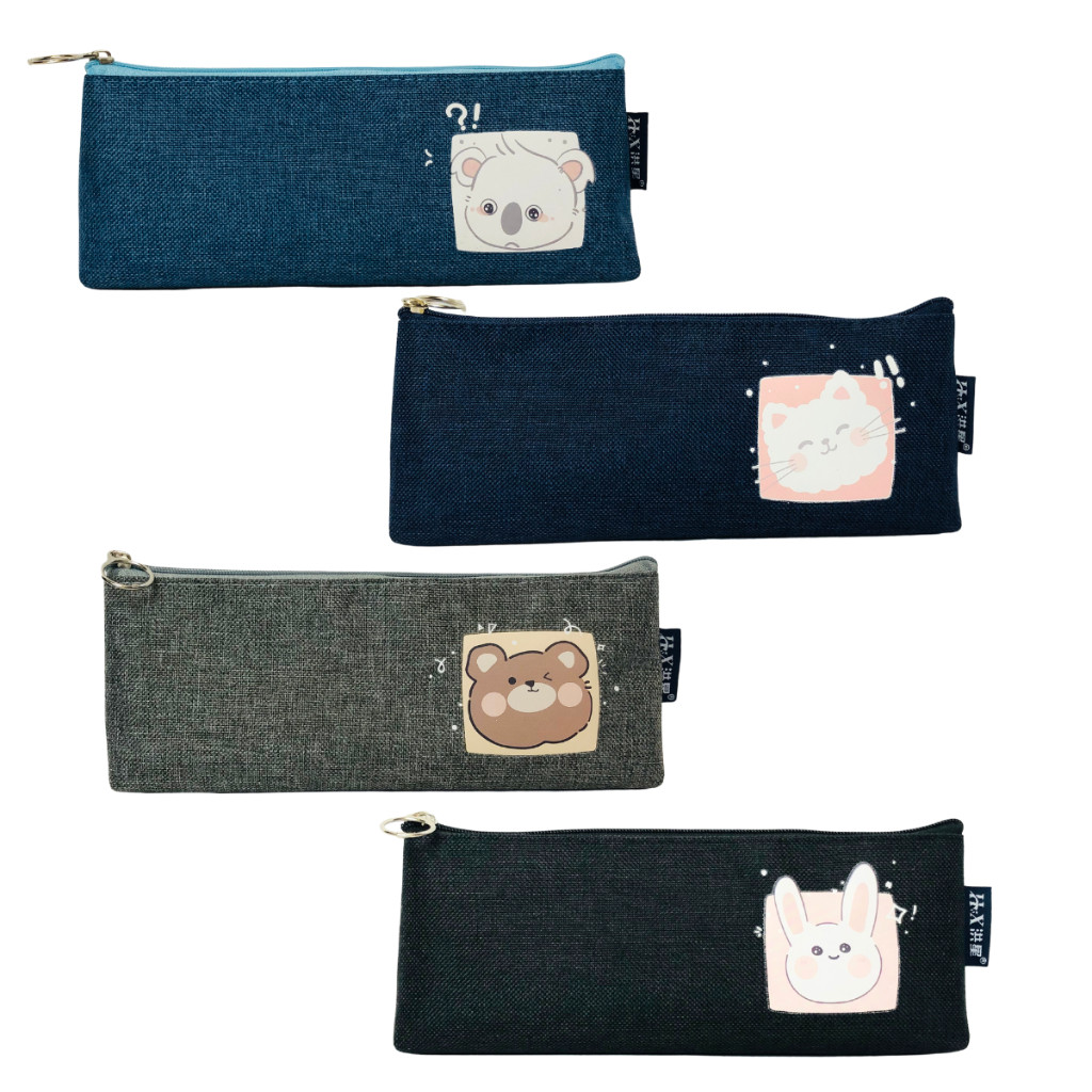 

Pencase Resleting Impor HX-7811 The MoonTempat Pensil Pouch Make up Pouch Kosmestik SHESB