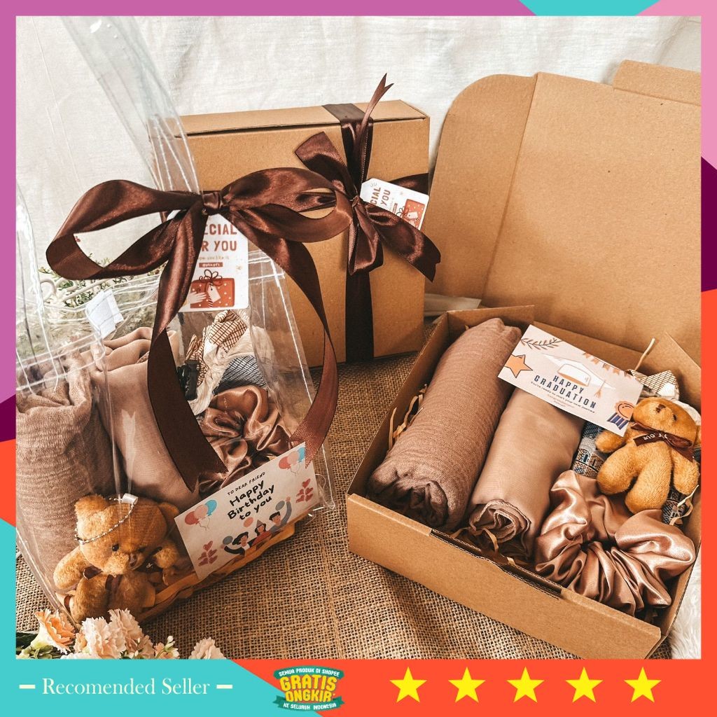 

Kado Natal tahun baru happy new years bagus murah unik / HAMPERS/GIFT BAG/GIFT BOX WISUDA, ULANG TAHUN, ANNIVERSARY DLL - HIJAB EDITION