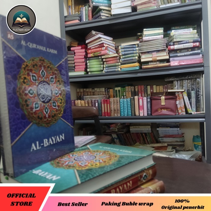 Al Quran HVS Al Bayan  A5 - Biru