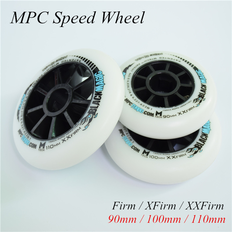 XXFirm 110mm XFirm 100mm firm 90mm inline speed skates wheel for indoor track outdoor racing black m