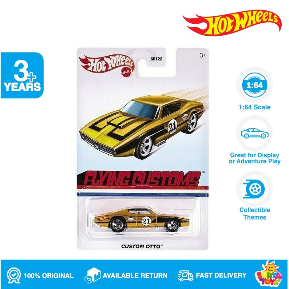 Hot Wheels Flying Customs - Custom Otto Gold