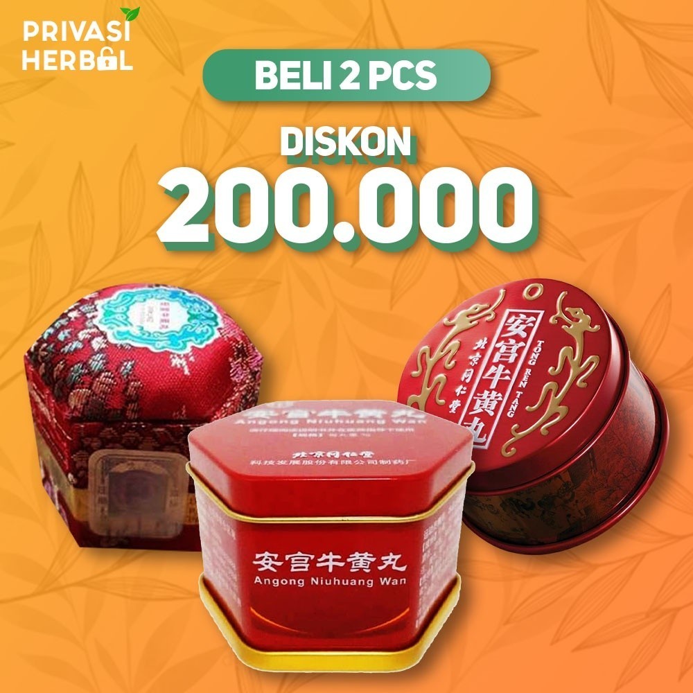 Angong Niuhuang Wan Original Obat Stroke Herbal Angkung Angong Niuhuwang Wan Original  ANGONG  ANGKU