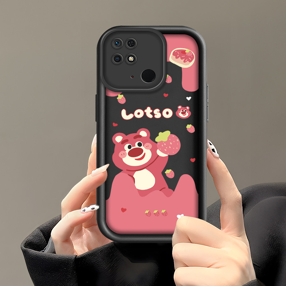 Casing Hp Untuk Redmi 10C Phone Case Cesing Soft Cover Lotso 2966 Mode Kesing Cream Cassing