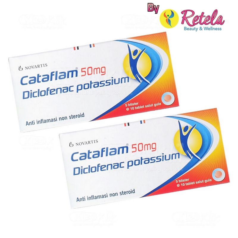 CATAFLAM DISPERSIBLE 50MG 1 STRIP 10 TABLET