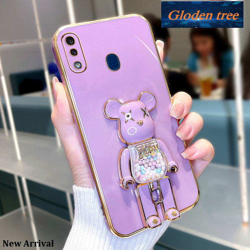 New Phone case SAMSUNG a20 samsung a30 Case Soft Electroplated Quicksand funnel particles silicone s