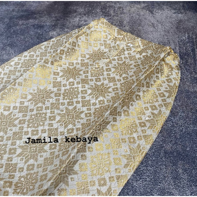 ROK JADI SONGKET SPAN/ROK SONGKET PALEMBANG/ROK SONGKET KEBAYA