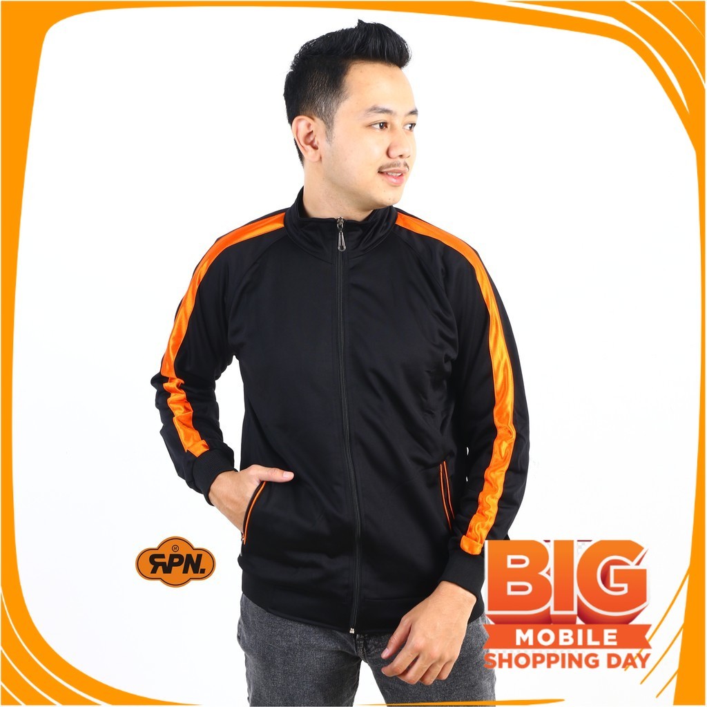 JAKET OUTDOR HAIKING RUNNING JALAN/ jaket olahraga bola futsal sepeda jogging running lari tractop j