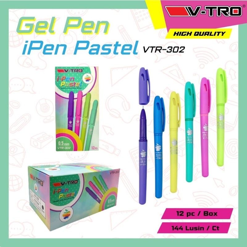 

( 1 Pc ) Pulpen gel ipen pastel warna