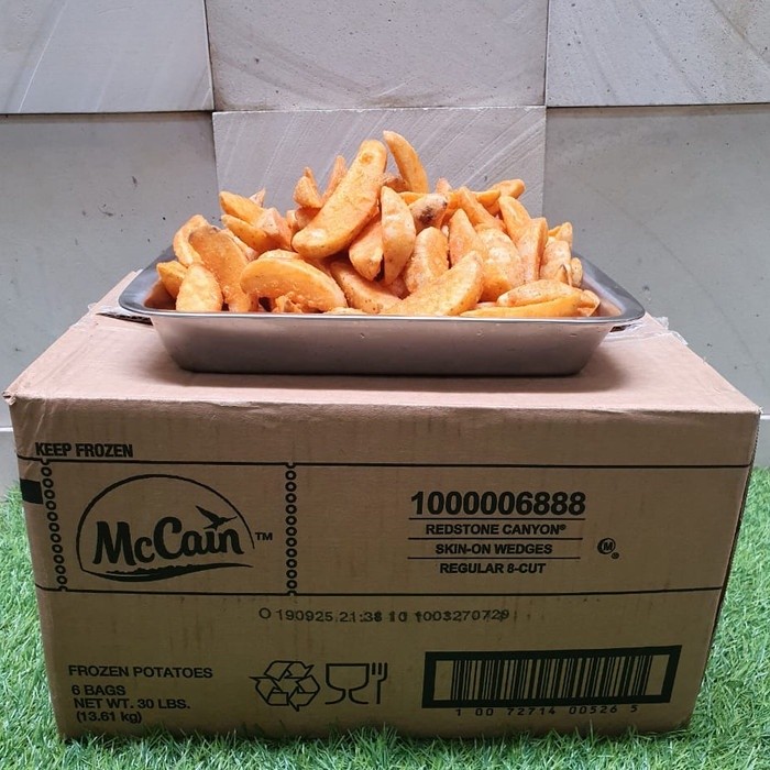 

MC CAIN POTATO WEDGES SPICY 5Lb (pack 2.2kg)