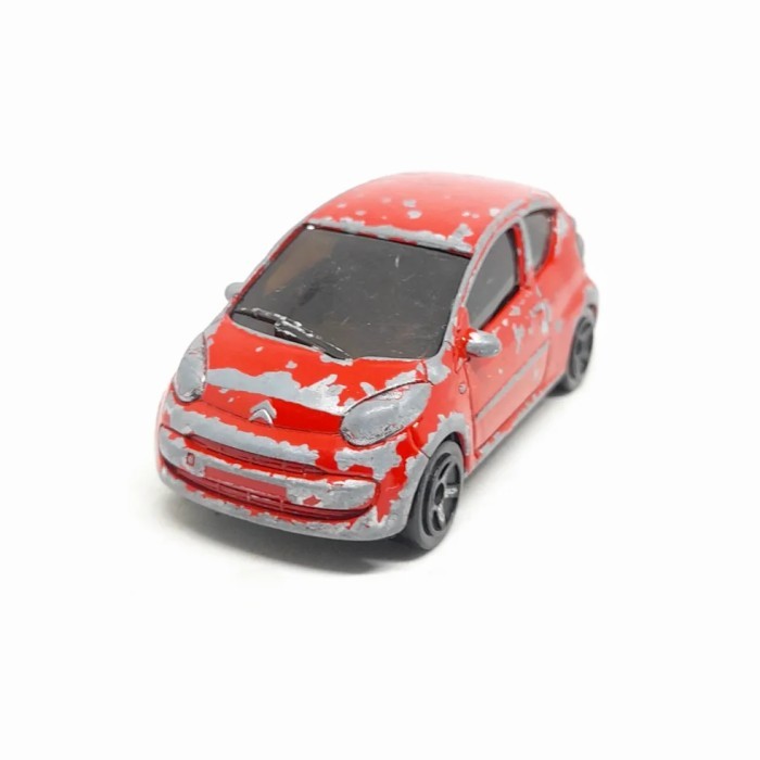 TOY Citroen C1  Majorette Diecast Junk Skala 64  Mainan Bekas
