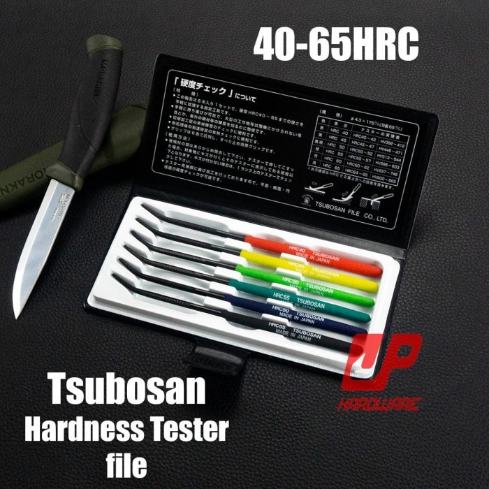 TSUBOSAN Hardness Tester File HRC40-HRC65