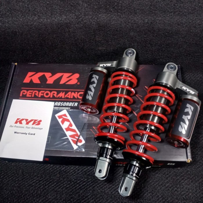 SHOCKBRAKER KYB K-ELITE AEROX  155 RED ORIGINAL