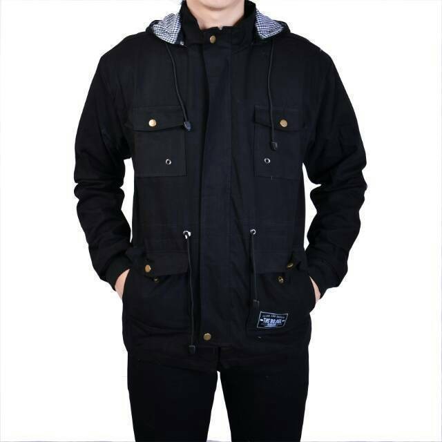 EIGHTEEN (BISA COD)Jaket parka kanvas premium