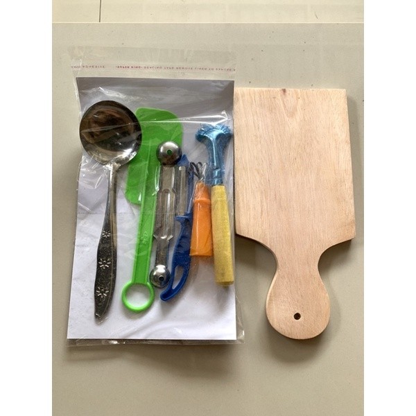 Peralatan Dapur Set + Talenan / Peralatan Dapur / alat dapur murah / alat dapur lengkap / grosir ala