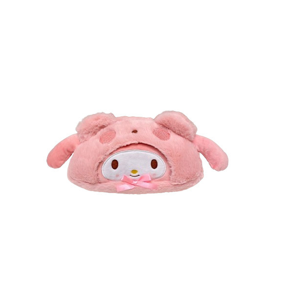 

BEST-Promo Fur pen case sanrio tempat pensil bulu melody kuromi cinnamoroll - melody