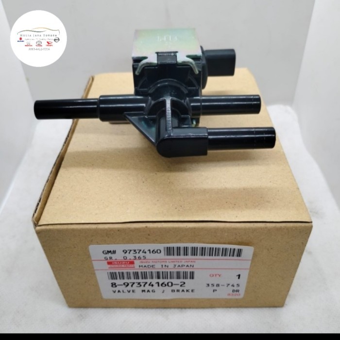 Valve Magnetic Exhaust Brake Rem Angin 12V Isuzu ELF NKR 55