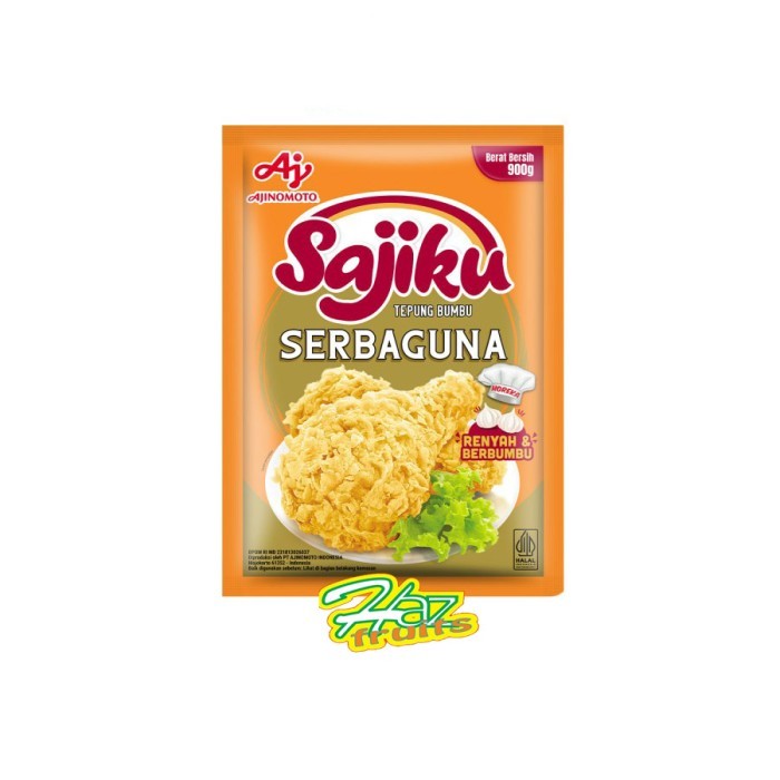 

Sajiku Tepung Bumbu Serba Guna 900 Gram