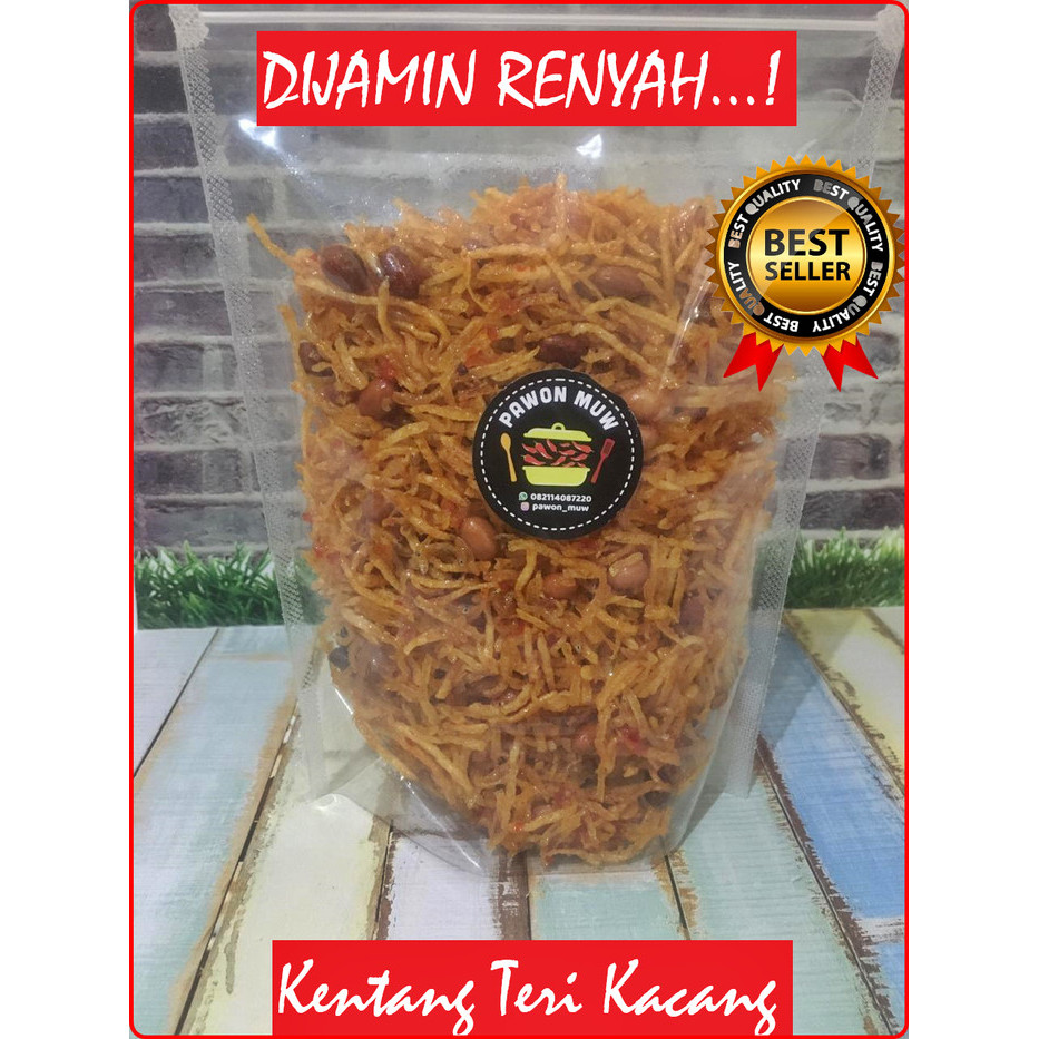 

KERING KENTANG MUSTOFA TERI KACANG/KENTANG MUSTOFA/KERING KENTANG - PEDASMANIS 100g