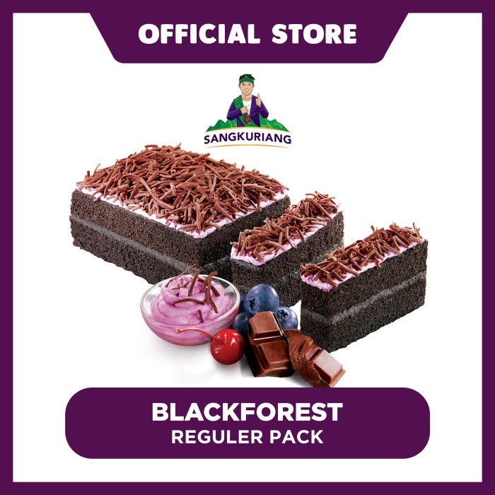 

Lapis Bogor Sangkuriang Blackforest - Reguler Pack (550gr)