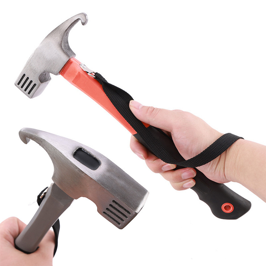Palu Pasak Tenda Multifungsi Portable Outdoor Camping Hammer Portable Outdoor Hiking Palu Pasak