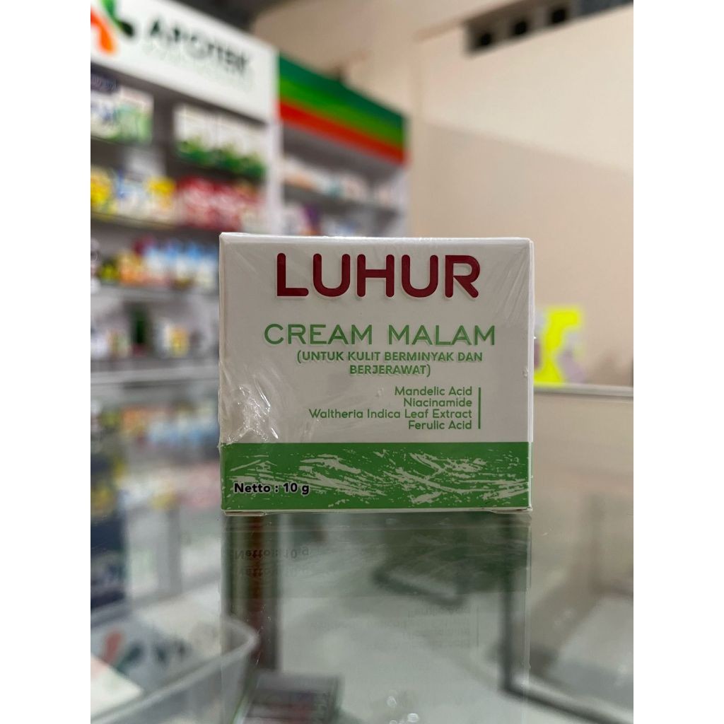 LUHUR Cream Malam (skincare)