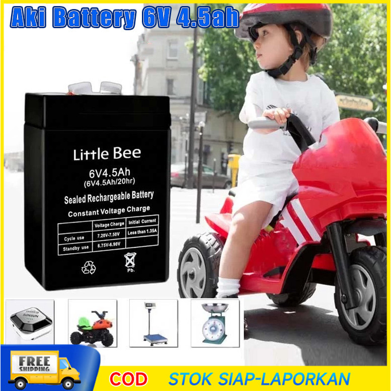 6V 4.5ah Aki kering 6v 4.5ah/ aki kering genset 6v 20ah/Aki Timbangan Digital VRLA SINUS 6V 4Ah 4.5A