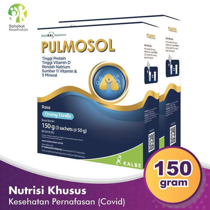 

Bundle 2 Box Pulmosol - Susu Nutrisi Kesehatan Pernapasan